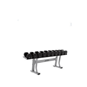 Life Fitness Signature Series Single Tier Dumbbell Rack